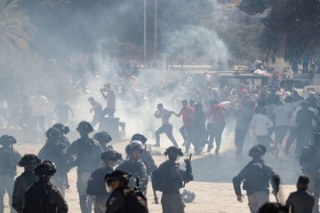 Violents affrontements sur l'esplanade des Mosquées à Jérusalem
