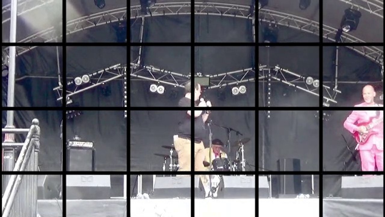 Small Dogs Bite @ short clips at  Coleford Music Festival, UK