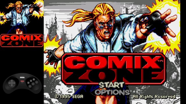 Comix Zone [1995] / Sega Mega Drive - Genesis