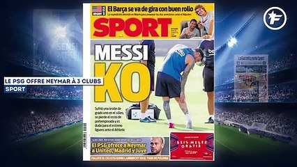 Le PSG offre Neymar à trois clubs
