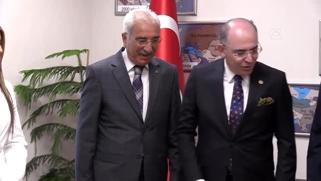 Siyasi partilerde bayramlaşma - BBP heyeti MHP'yi ziyaret etti