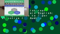 Full E-book  Internal Auditing in Plain English: A Simple Guide to Super Effective ISO Audits