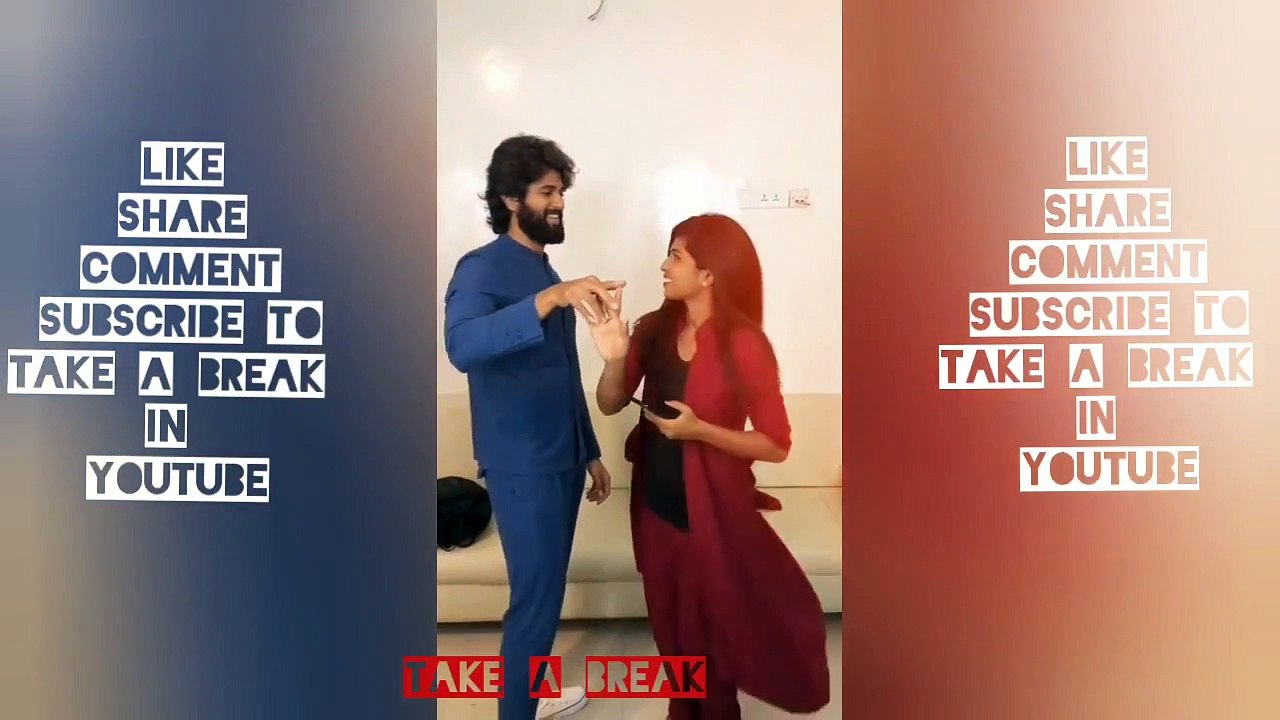 Vijay Deverakonda doing tiktok with fans - Vijay Deverakonda fans meet  - Dear Comrade