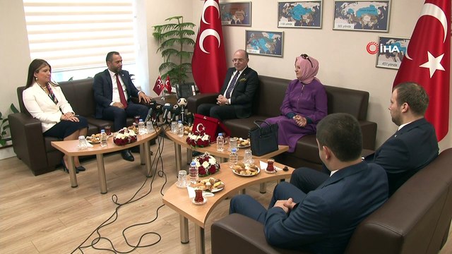 Partilerden MHP’ye Kurban Bayramı ziyareti