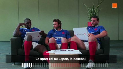 How Japanese Are You - Camara-Médard-Picamoles - Team Orange Rugby