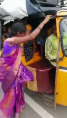 వామ్మో.. ఇది ఆటోనా.. ఎంతమందిని ఎక్కించావు నాయనా..! (వీడియో)