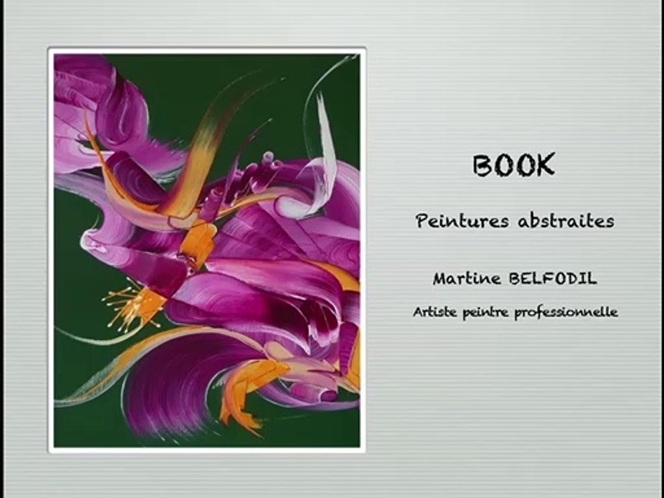 Tableaux contemporains - Artiste peintre Martine Belfodil