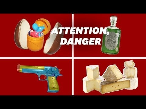 Toutes ces choses interdites aux États-Unis (contrairement aux armes à feu)