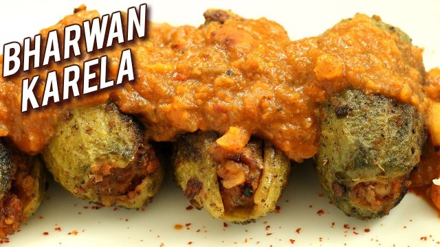 Bharwan Karela Recipe | Stuffed Karela Recipe | Stuffed Bitter Gourd | Masala Karela | Ruchi Bharani