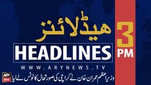 ARY News Headlines | PM Khan takes notice of Karachi’s situation | 3 PM | 12th August 2019