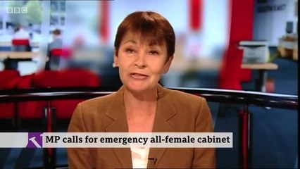 Caroline Lucas challenged on why women's cabinet is just white women