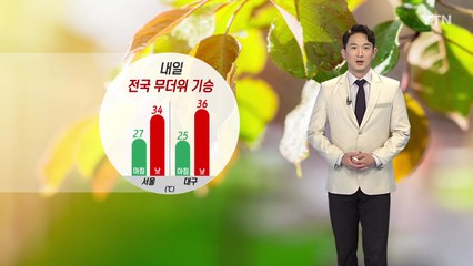 [날씨] 중서부·호남 새벽까지 비...내일 전국 무더위 기승 / YTN