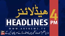 ARY News Headlines | PM will go to the US to fight the Kashmir case | 4 PM | 12th August 2019