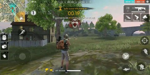 Free Fire-Insane Solo VS Squad Ranked Gameplay