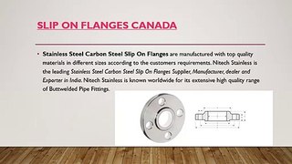 Nitech stainless Inc | flanges| flanges manufacturer| slipon flanges