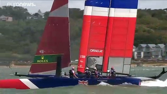 Les Australiens vainqueurs de la quatrième régate du Sail GP