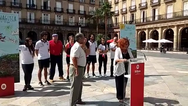 Bilbao ofrece más de cien actividades de cultura y deporte rural vasco en Aste Nagusia