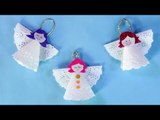 Christmas Trinkets: How to Make Angel Paper Doilies