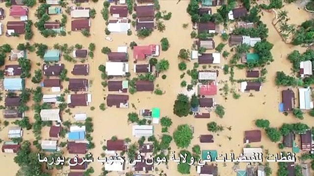 عشرات القتلى جراء انزلاق التربة والفيضانات في بورما