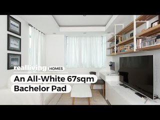RL Home Tour: An All-White 67sqm Bachelor Pad