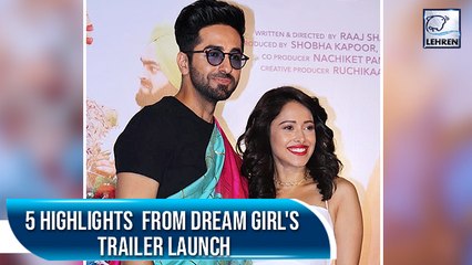 Dream Girl Trailer Launch | Ayushmann Khurrana | Nushrat Barucha