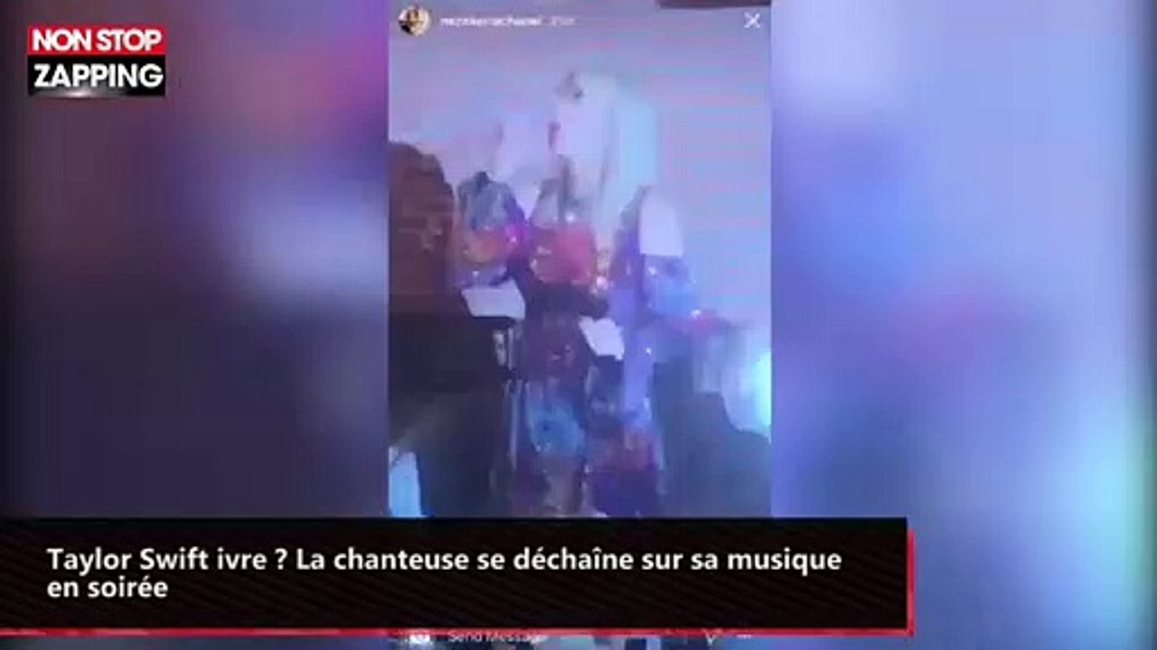 Taylor Swift ivre ? La chanteuse se déchaîne sur sa musique en soirée (vidéo)
