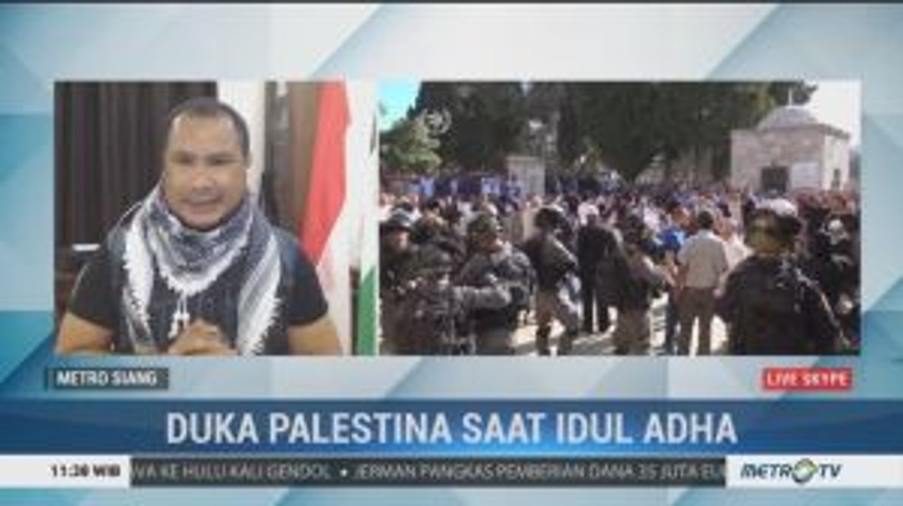 Polisi Israel dan Warga Palestina Bentrok saat Iduladha di Al-Aqsa