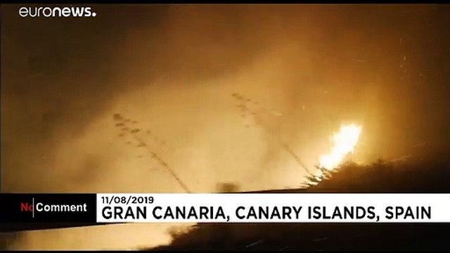 Waldbrand auf Gran Canaria wütet weiter
