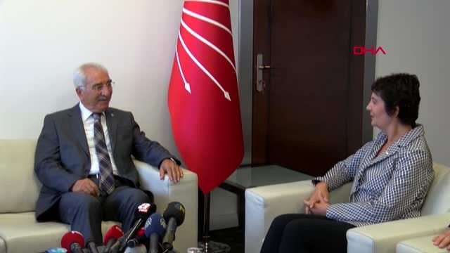 Siyasi partilerde bayramlaşma - BBP heyeti CHP'yi ziyaret etti