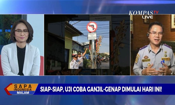 Siap-Siap, Uji Coba Ganjil-Genap Telah Dimulai! - Dialog Sapa Indonesia Malam