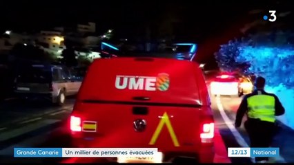 Espagne: l'île de Grande Canarie ravagée par un incendie