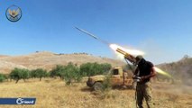 اشتباكات بين الفصائل المقاتلة وميليشيا أسد على محور الجيسات شمال حماة - سوريا