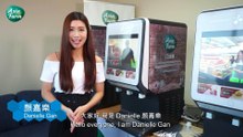 顔嘉樂 Danielle Gan - Singapore First Automatic Juice Dispensing Machine