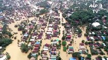 Tens of thousands flee homes in flood-hit Myanmar