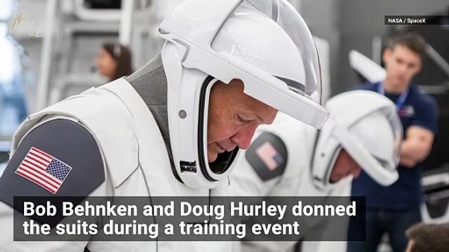 See NASA Astronauts Test Out SpaceX's Sleek New Spacesuits