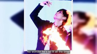 BTS’s V Is Now The God Of Fire After He Was Seen Firebending On Stage