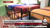 Recorrido por instalaciones de la Guardia Nacional