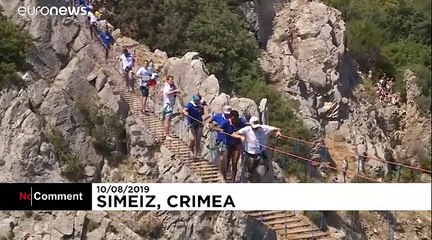 Cliff Diving auf der Krim: Brite holt den Sieg