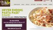 Olive Garden Serves Up Never-Ending Pasta Passes (Including Upgrade to a Lifetime Pass)!
