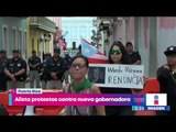 Puertorriqueños alistan protestas contra su nueva gobernadora | Noticias con Yuriria Sierra
