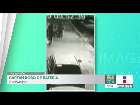 Así de fácil los ladrones roban la batería de un auto en Ecatepec | Noticias con Francisco Zea