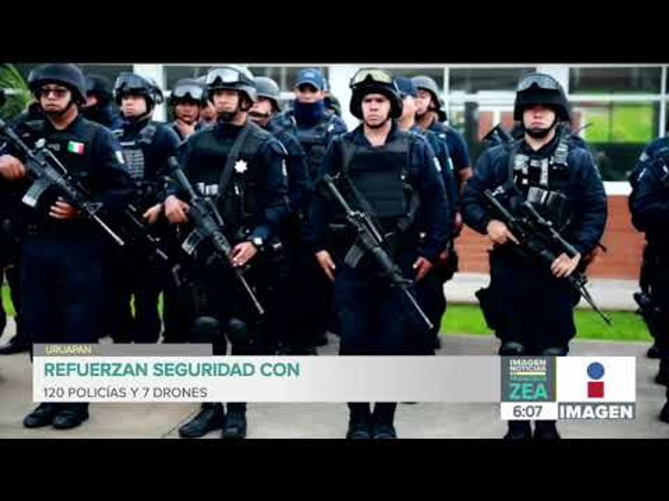 Michoacán refuerza seguridad en Uruapan tras aparición de 19 cuerpos | Noticias con Francisco Zea
