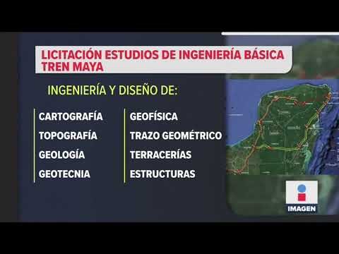 Las empresas que harán estudios de ingeniería básica del Tren Maya | Noticias con Ciro Gómez