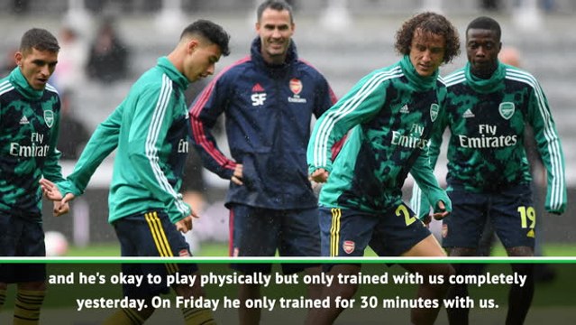 Emery explains why he left out Arsenal's new signings against Newcastle