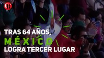 Tras 64 años, México logra tercer lugar