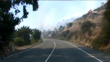 - Güney Kıbrıs'ta çıkan yangın kontrol altına alınamıyor