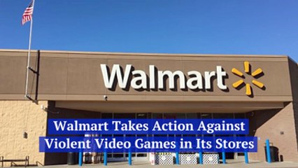 Walmart Takes Action On Violent Video Games But Not Guns