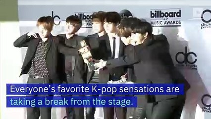 BTS to Take Extended Break From Performing