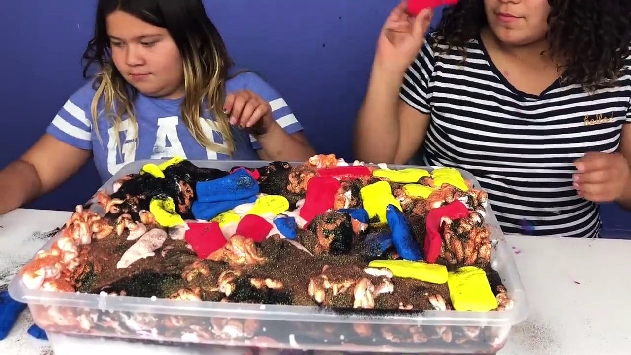 ADDING TOO MUCH INGREDIENTS INTO SLIME! Adding Too Much Of Everything Into SLIME! (3)