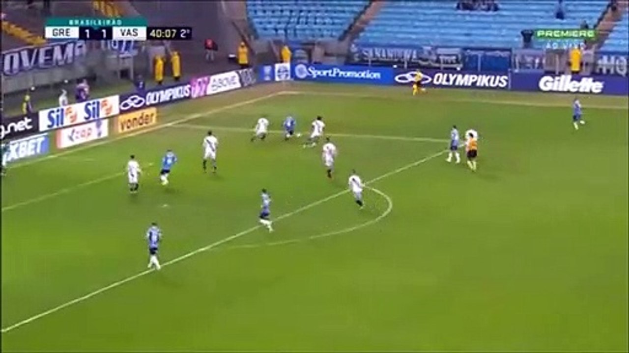 gol do gremio pepe 2x1